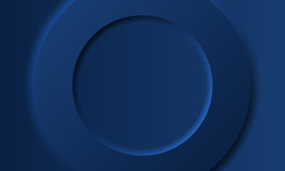 Abstract blue circle background. Vector illustration design for presentation, banner, cover, web, flyer, card, poster, wallpaper, texture, slide and business, vector