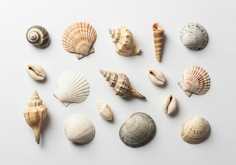 Fresh squid on a clean white background, showing detailed tentacles, smooth skin, and natural color, ideal for seafood or cooking visuals.