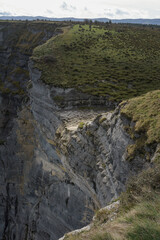 Views of Delika Canyon from Mount Santiago