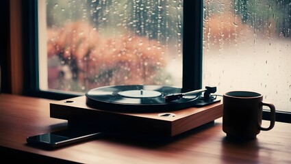 burning candle in the window