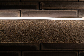 ナイトシーンのライトアップ背景素材