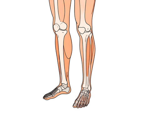 bir insanın bacaklarının anatomisi iskelet kas ve kemikler 