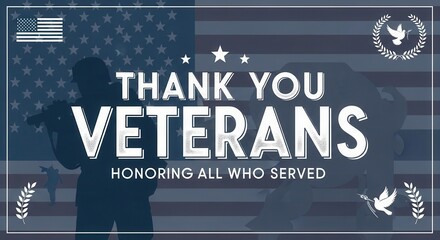 Express heartfelt gratitude and honor our veterans with this inspiring design, perfect for patriotic celebrations, remembrance days, and showing appreciation