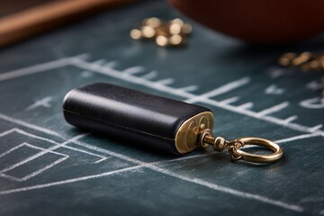 Strategic coaching backgrounds with whistles and blackboard for effective sports training