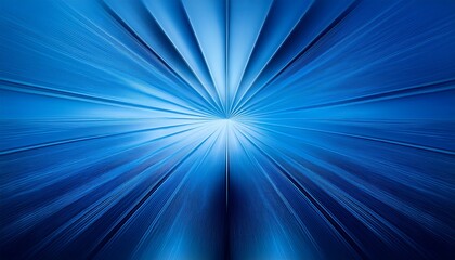 Radial Abstract Blue Background