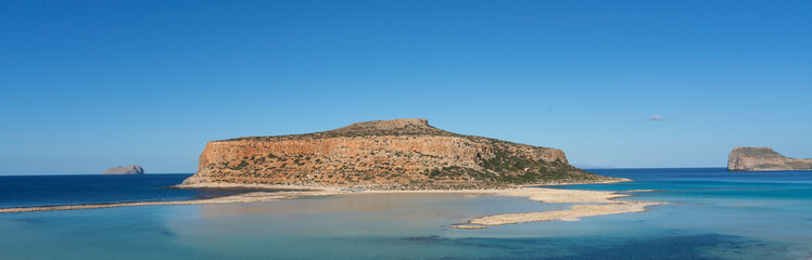 Famous Balos lagoon, Crete