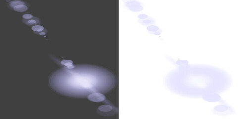 Add a touch of magic with this beautiful light effect, perfect for adding depth and flair to your designs or photos, creating striking visuals