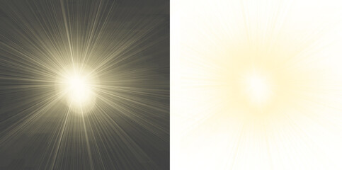 Radiant light beams illuminate darkness, casting a hopeful glow and bright future, perfect for spiritual guidance or powerful energy concepts