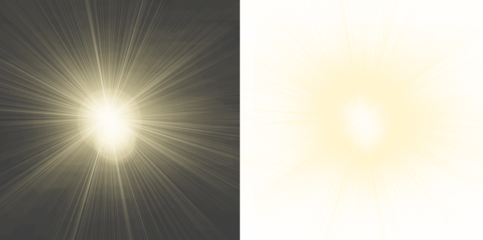 Radiant light beams illuminate darkness, casting a hopeful glow and bright future, perfect for spiritual guidance or powerful energy concepts