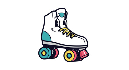 Cute Stack of Pancakes with Butter and Syrup Breakfast Delight Illustration