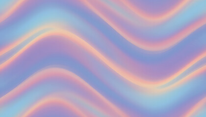 Soft Abstract Gradient Waves in Smooth Pastel Neon Minimalistic Style