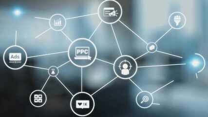 Concept of marketing online strategy using digital marketing, PPC campaigns, social media ads, and SEO analytics. Marketing online improves visibility, digital marketing drives engagement. Gist - Powered by Adobe