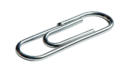 A single silver pin isolated on white background 