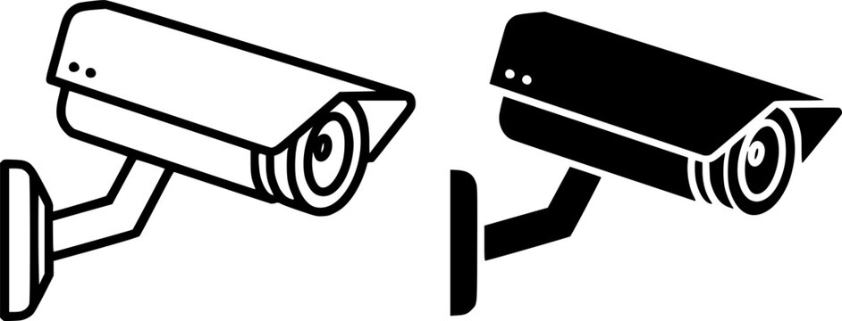 ofvs620 OutlineFilledVectorSign ofvs - video surveillance vector icon . security camera sign . isolated transparent . outline and filled version . AI 10 / EPS 10 / PNG . g11963	

