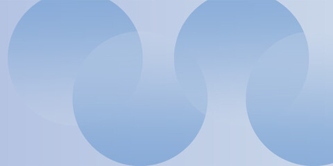 Astract light blue color gradient background, with translucent circle shape geometric pattern.