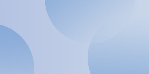 Astract light blue color gradient background, with translucent circle shape geometric pattern. Modern circle.