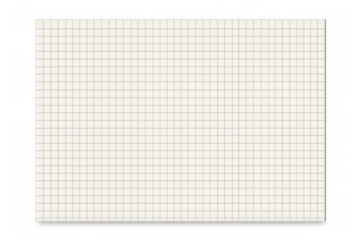 Graph paper sheet texture on transparent background, measuring tool for business, engineering, education, mathematics