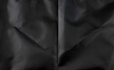 Fototapeta premium Black synthetic surface background and texture