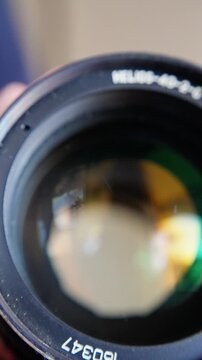lens inspection overview, thorough examination of lens surfaces, indepth analysis of lens coatings and reflections, comprehensive review of lens surface details and coating quality