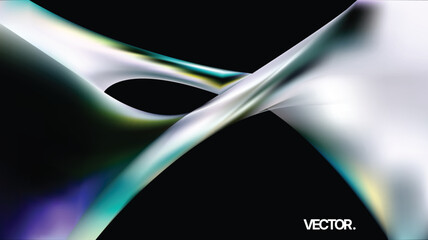 Dynamic Abstract Waves A Contemporary Graphic Design Element in Modern Aesthetics