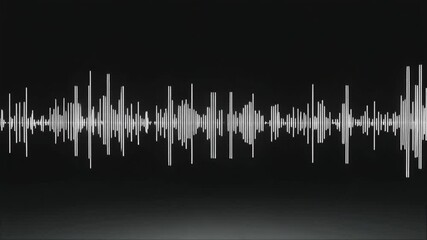 Monochrome concept of a voice recording interface with glowing fireflies, representing digital communication, artificial intelligence, sound waves, and ethereal technological interaction in abstract s