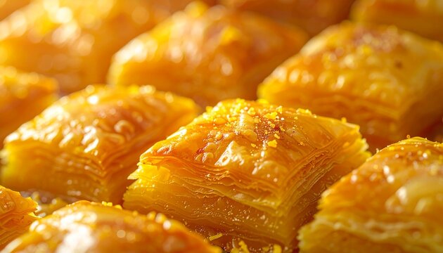 Mysore Pak Texture Macro. Traditional Indian Dessert