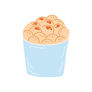 Cimol Indonesian traditional food