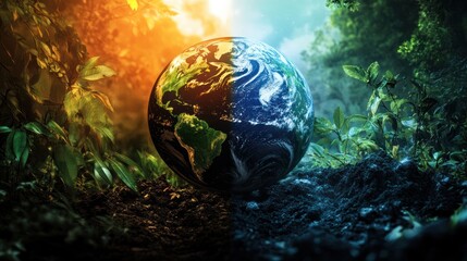 Fragile World: A Juxtaposition of Climatic Extremes and Natural Harmony