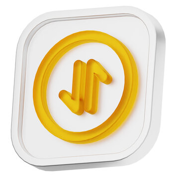 3d arrows data share ui office business element