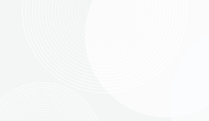 Abstract Circles White Background, Circular Line Patterns, Minimalist Design, Soft Backdrop for Clean Designs, Presentations and Subtle Visuals 167