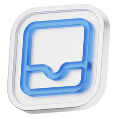 3d folder file data save ui office business element