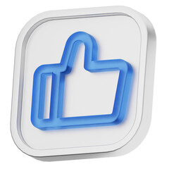 3d like follow up thumb ui office business element