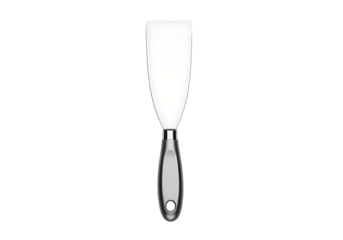 Clean render of a professional putty knife for diy and painting isolated on transparent background
