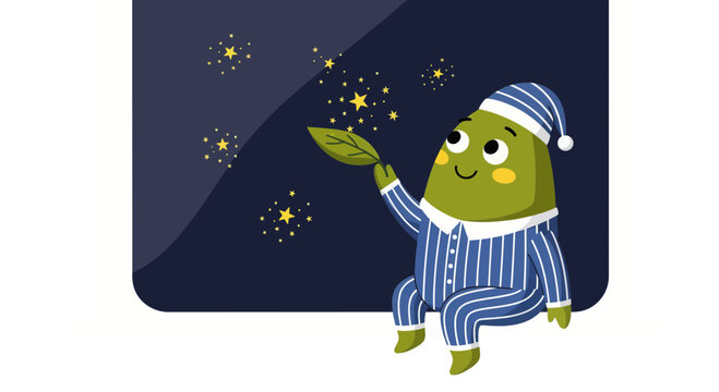 A Curious Character Gazing At The Celestial Display From The Bedroom Window