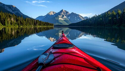 Kayak on Lake.