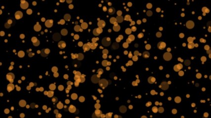 Abstract looping motion background with flying particles. autumn orange and yellow colors bokeh lights astract 4k motion background,
Abstract motion background bokeh golden particles effect 4K - Powered by Adobe