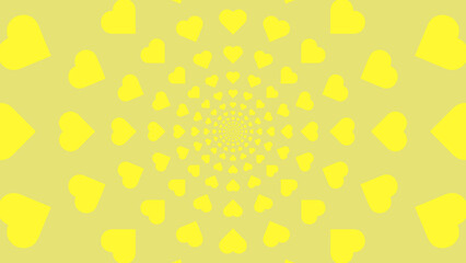 Abstract Repeating Heart Pattern Background for Love and Romance