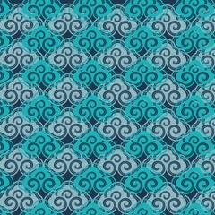 seamless cloud pattern