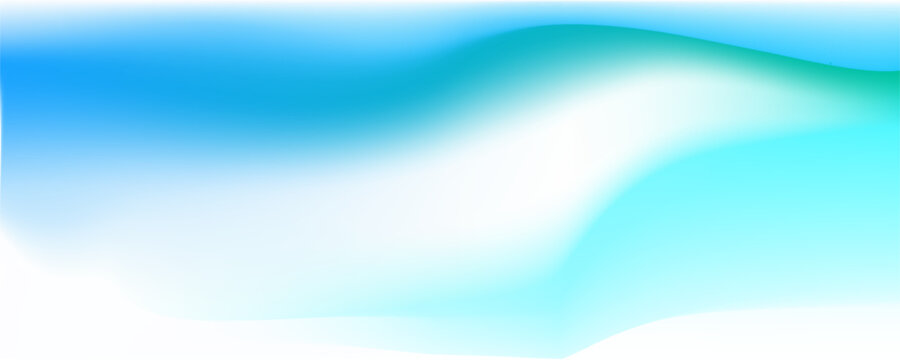 Soft blue gradient color background. Winter theme. Bright sky blue color. Vector illustration