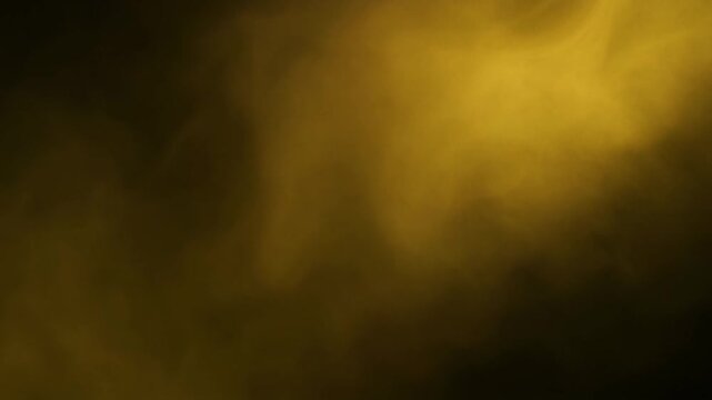 Abstract Gold Texture Background, Golden Smoke, Dark Gradient