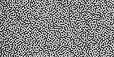 Overlay template abstract Turing organic wallpaper .Abstract truing organic wallpaper Turing reaction diffusion monochrome seamless pattern .turing pattern design background vector good for wallpaper.