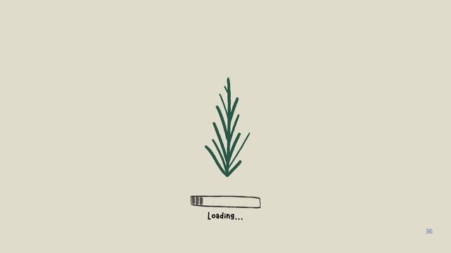 Leaf Loading Screen Animation