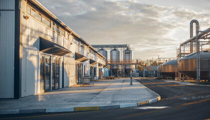 Obraz premium Biochar Production Sustainable Carbon Capture Agricultural Residue Processing Renewable