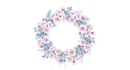 christmas decoration isolated on white