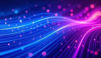 Modern digital network background with blue light data information technology concept