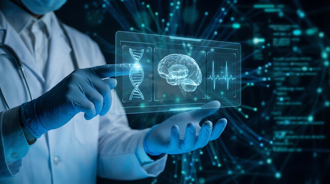 Executive analyzing stunning financial growth chart, visualizing success with modern data analytics. Investment strategy in vibrant office. Market leadership, maximizing revenue streams - Powered by Adobe