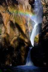 紅葉に染まる昇仙峡