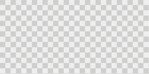 Transparent background texture for photo or graphic elements. Checkered PNG transparency effect. Checkerboard with white and grey squares. Pixel wallpaper. Art Vector