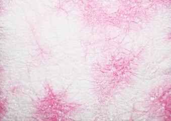 和紙_白ピンク