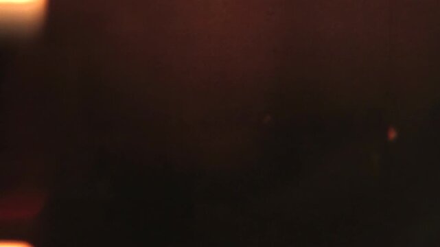 Hot Flashes & Light Leaks from Film Projector